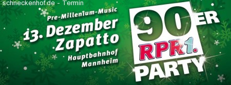 90´er  RPR 1. Party Werbeplakat