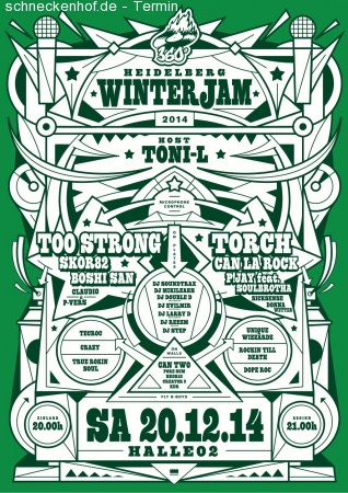 360° Winter Jam - Every Posse Move Werbeplakat