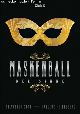 Silvester - Maskenball der Sinne Werbeplakat