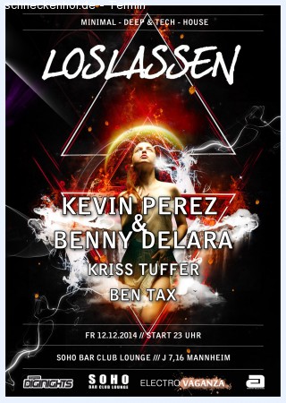 LOSLASSEN • Kevin Perez & Benny Delara Werbeplakat