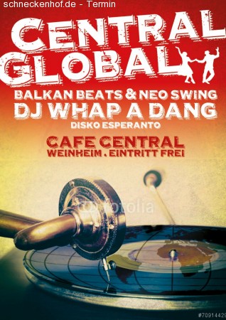 The Weihnachtsparty: Central Global Werbeplakat