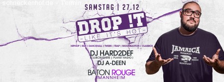 Drop it like it' s hot! Werbeplakat