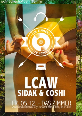 LCAW: Im Zimmer zu House Werbeplakat