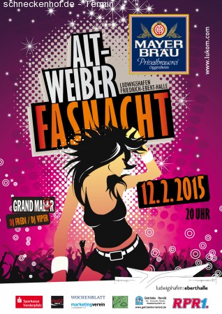 Altweiberfasnacht Werbeplakat