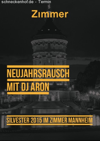 Aron pres: Neujahrsrausch Werbeplakat