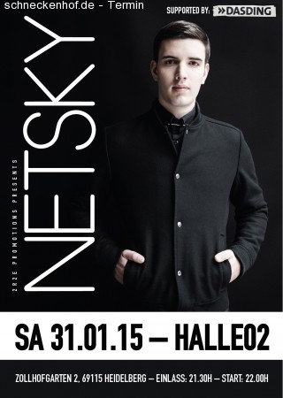 Netsky Werbeplakat