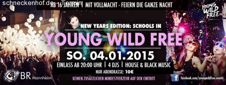 Young Wild Free Werbeplakat