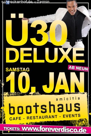 Ü30 Deluxe feat. Jimmie Wilson Werbeplakat