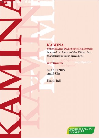 ICI-Club: KAMINA-Lesung 