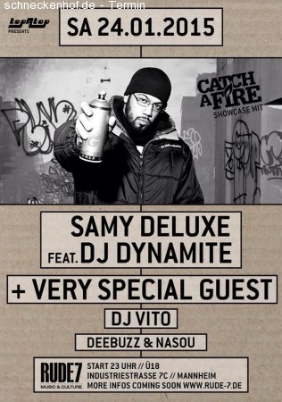 Samy Deluxe, DJ Dynamite & Deebuzz Werbeplakat