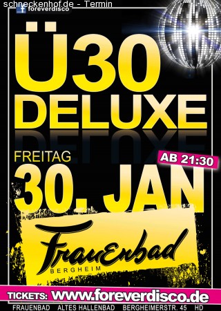 Ü30 Deluxe Werbeplakat