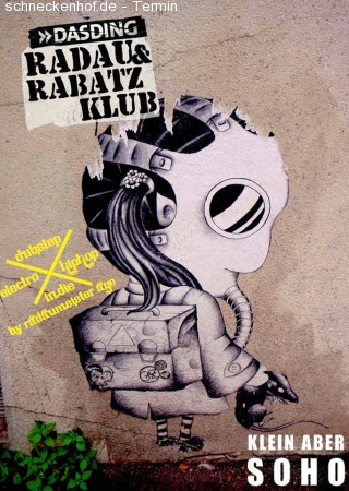 Radau & Rabatz Werbeplakat