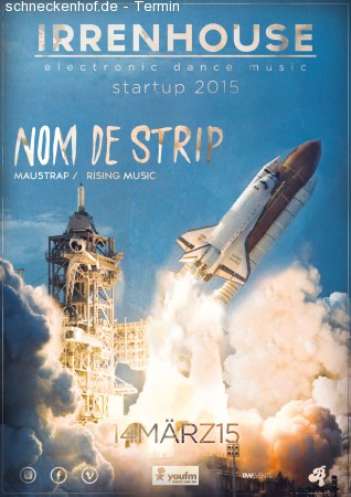 Irrenhouse feat. Nom De Strip Werbeplakat