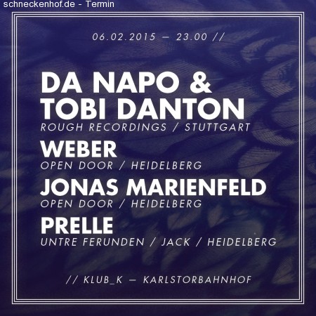 Moderne Manieren w/ Da Napo & Tobi Danto Werbeplakat