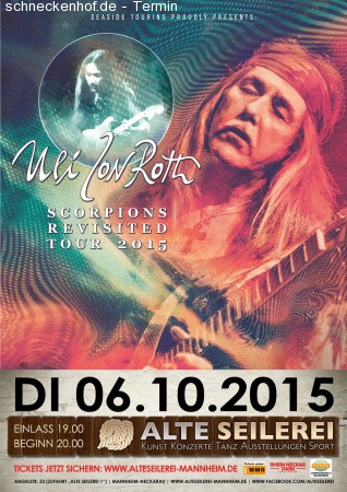 Uli Jon Roth Werbeplakat