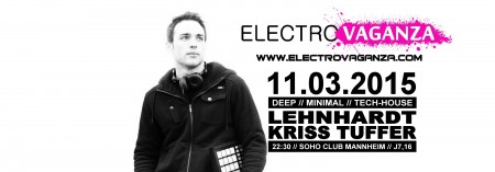 Electrovaganza • Lehnhardt in the Mix Werbeplakat