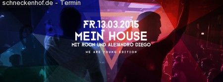 Mein House mit Roon und Alejandro Diego Werbeplakat