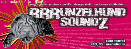 RRRunzelhund SoundZ Werbeplakat