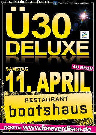 Ü30 Deluxe Spring Break Werbeplakat