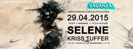 Electrovaganza • DJane Selene in the Mix Werbeplakat