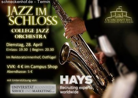 Jazz im Schloss Werbeplakat