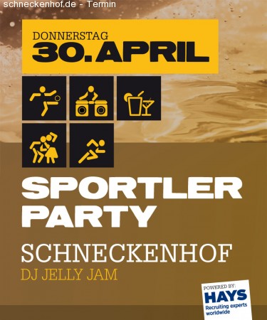 Sportlerfete Werbeplakat