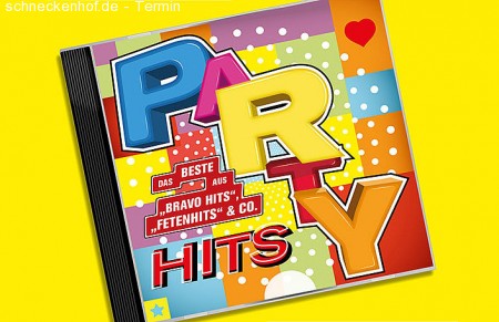 Party Hits Werbeplakat