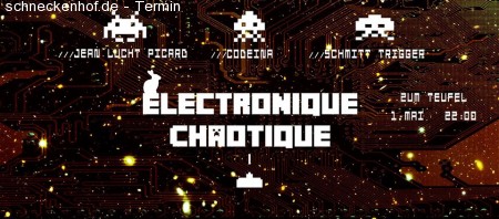 Electronique Chaotique Werbeplakat