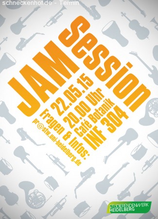 Botanik-Jam-Session Werbeplakat