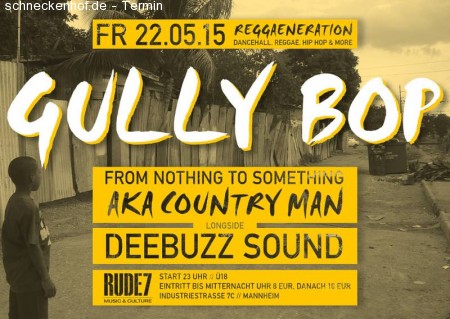 Gully Bob (Jamaica) ls Deebuzz Werbeplakat