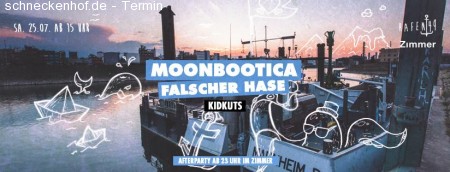 Moonbootica & Falscher Hase Werbeplakat