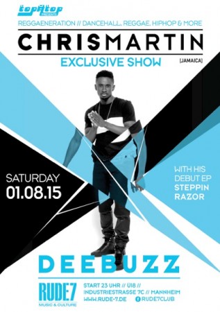 Christopher Martin (Jamaica) & DeeBuzz Werbeplakat