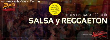 Salsa y Reggaeton Werbeplakat