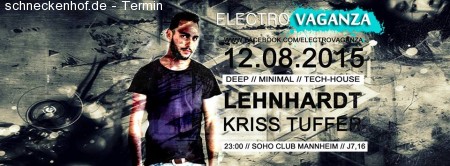 Electrovaganza • Lehnhardt in the Mix Werbeplakat