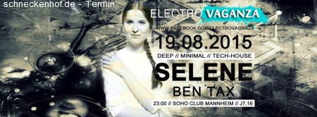 Electrovaganza • DJane Selene in the Mix Werbeplakat