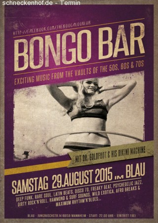 Bongo Bar Werbeplakat