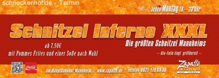 Schnitzel XXXL @ Zapatto Werbeplakat