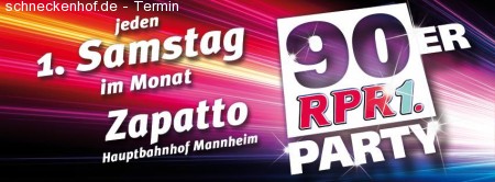 90´er  RPR 1. Party Werbeplakat