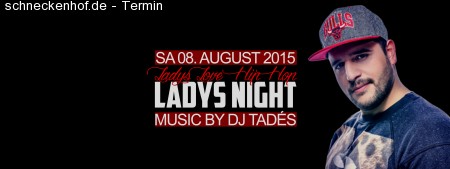 Ladys love Hip Hop ♥ Ladys Night Werbeplakat