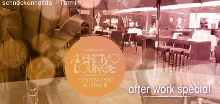 Aperitivo Lounge Werbeplakat