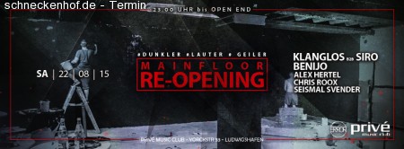 Error & Privé pres.: RE-OPENING Werbeplakat