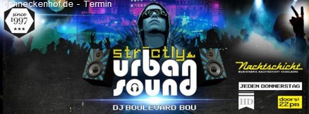 Strictly Urban Sound Werbeplakat