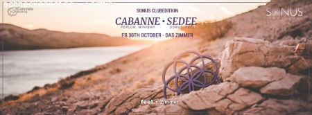 feel:  Sonus Clubedition with Cabanne Werbeplakat