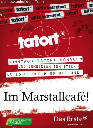 Fußballkrimi und Tatorte Werbeplakat