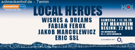 sunshine live Local Heroes Werbeplakat