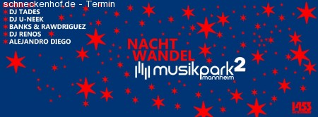 Nachtwandel meets Musikpark 2 Werbeplakat