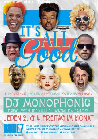 It's All Good with DJ Monophonic Werbeplakat