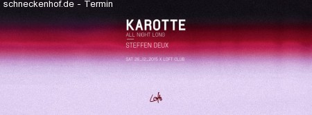 Karotte - All Night Long Werbeplakat