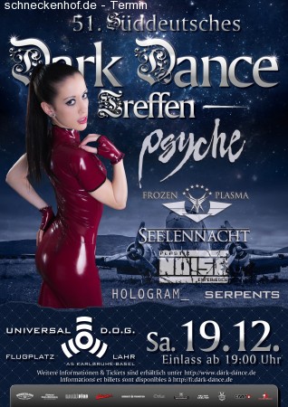 51. Dark Dance Treffen Werbeplakat