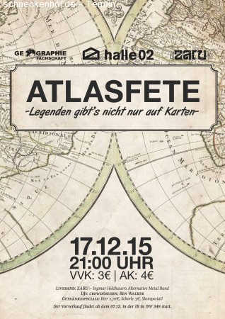 Atlasfete Werbeplakat